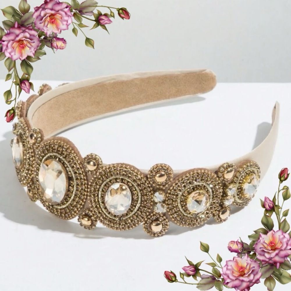 ‎Gorgeous rhinestones Headband